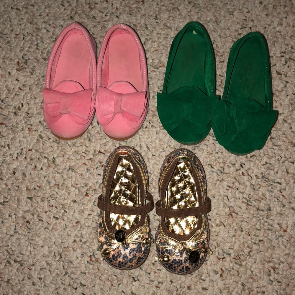 3pc Bundle Toddler flats